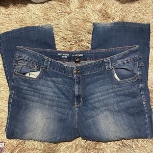 Lane‎ Bryant Distinctly Boot Blue Jeans